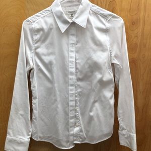 Banana Republic white button down shirt